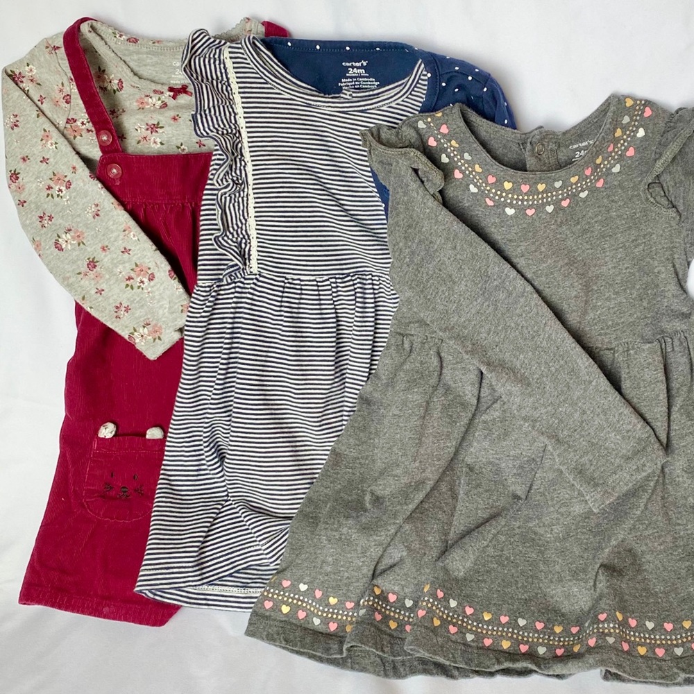 5 Piece Dress Set Bundle